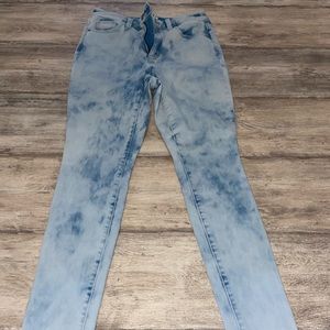 Tye-dye mom jeans